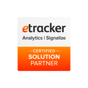 etracker certified solution partner badge